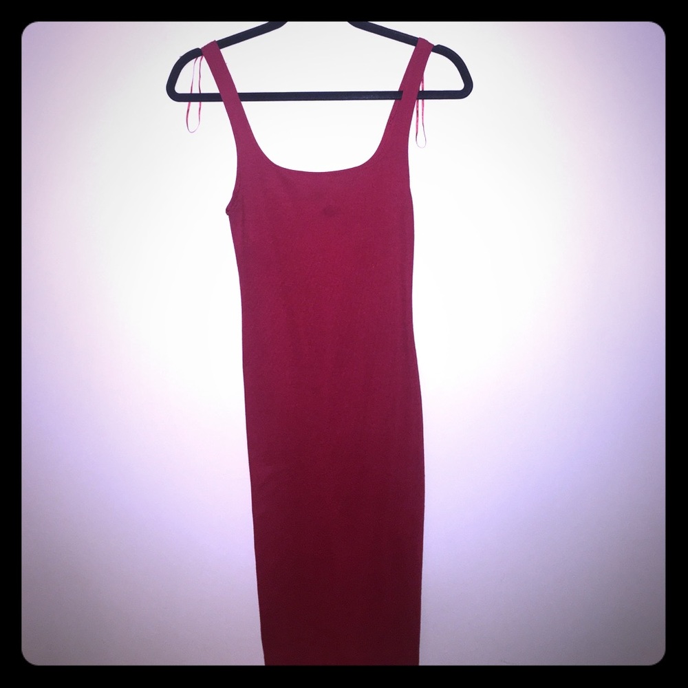 Red Body-con Dress
